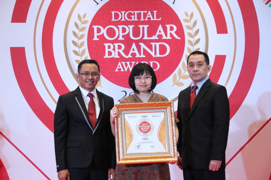 Indonesia Digital Popular Brand Award - Carvil