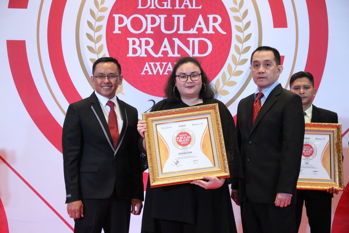 Indonesia Digital Popular Brand Award - Hemaviton