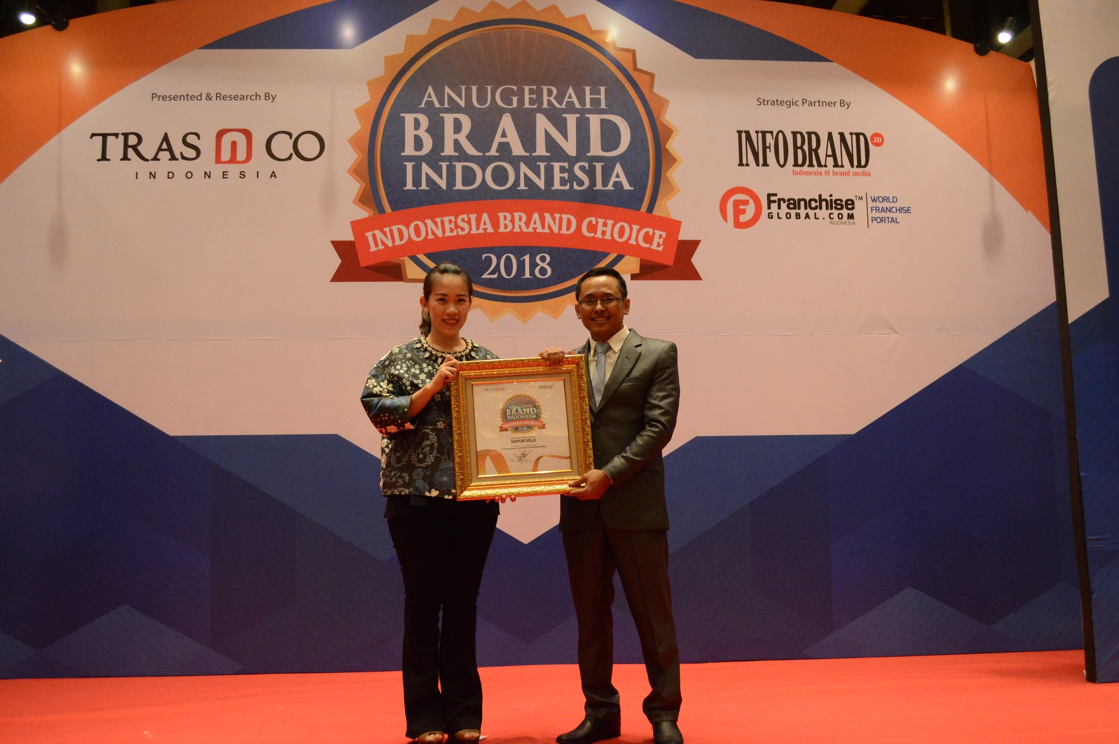 Dapur Solo Berhasil  Meraih Penghargaan Anugerah Brand Indonesia 2018