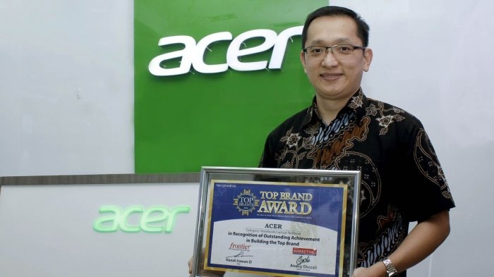 Acer Indonesia Raih Peringkat Pertama Top Brand Award Selama 11 Tahun Berturut-turut