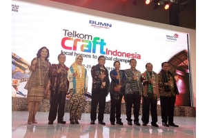Telkom Craft Indonesia Rangkul 400 Pelaku UMKM Lokal