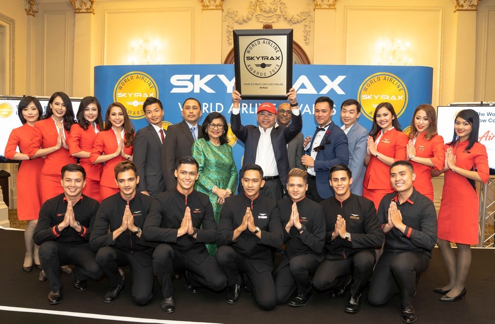 AirAsia Raih Tiga Penghargaan Di Skytrax World Airline 2018