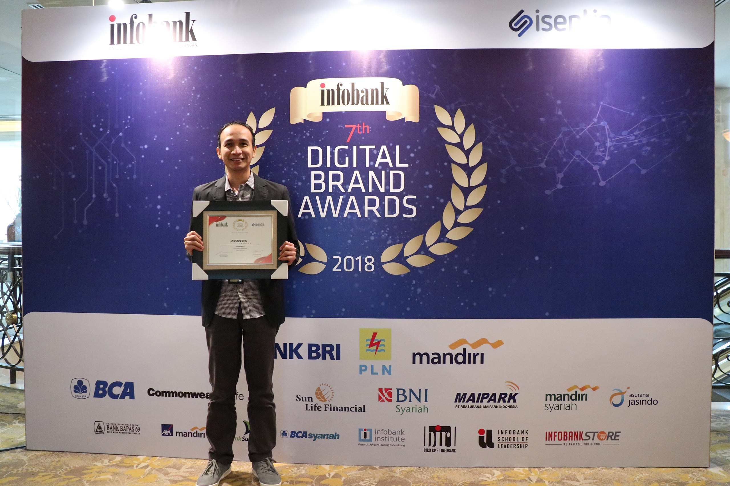 Adira Finance Meraih Juara Pertama Dalam Digital Brand Awards 2018
