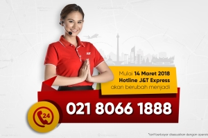 Pengumuman Perubahan Nomor Hotline J&T Express