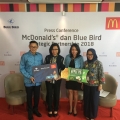 Kerjasama McDonald’s Indonesia dan Blue Bird