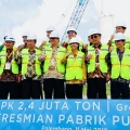 Dukung Ketahanan Pangan, Menteri Rini Resmikan Pabrik Pupuk di Palembang