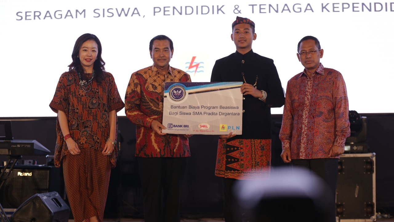 Launching SMA Pradita Dirgantara, PLN Berikan Bantuan Pendidikan Rp 2,76 M