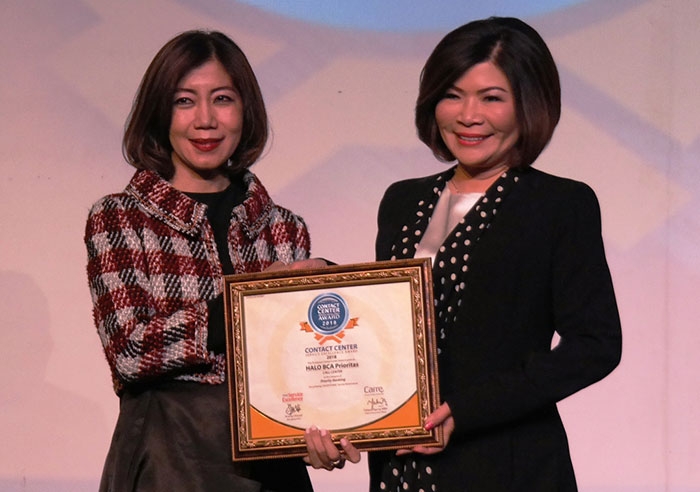 BCA Borong 13 Penghargaan di Ajang Contact Center Service Excellence Award 2018