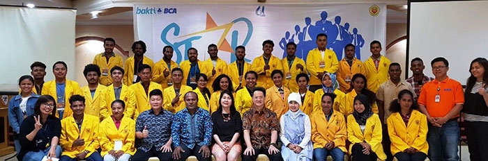 Dukung Pengembangan Mahasiswa, BCA Gelar Pelatihan Kepemimpinan bagi Mahasiswa Berprestasi Universitas Cendrawasih