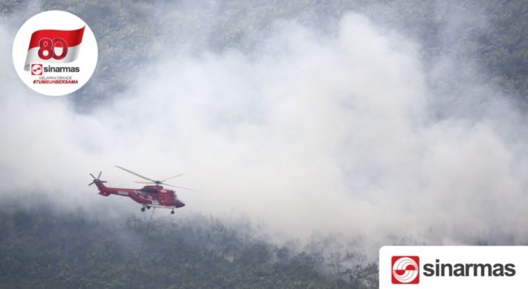 APP Sinar Mas Bantu Atasi Kebakaran Hutan di Sumsel Jelang Asian Games 2018