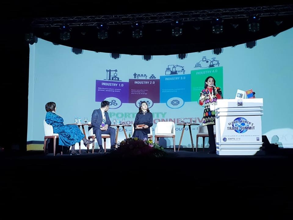 CEO SKV Group Indonesia Jadi Pembicara Ajang The Global Women's Trade Summit 2018 Di Mongolia
