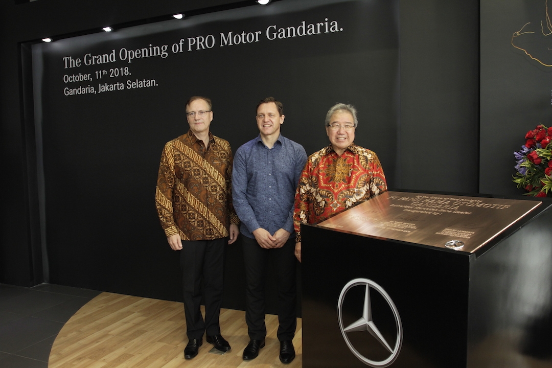 PT Panji Rama Otomotif, Dealer Resmi Mercedes-Benz, Resmikan Dua Showroom Baru