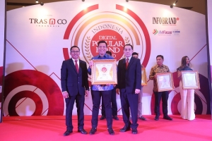 Dispenser Paling Banyak Dicari, Polytron Raih Penghargaan Indonesia Digital Popular Brand Award 2018
