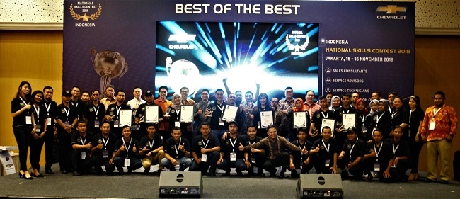 Chevrolet Indonesia Selenggarakan Ajang National Skills Contest