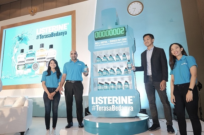Listerine melalui Kampanye 'Ubah dengan Suara' Dukung Kemajuan Pendidikan di Indonesia