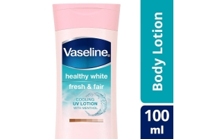 Vaseline Healthy White Fresh & Fair, Solusi Body Lotion Anti Lengket