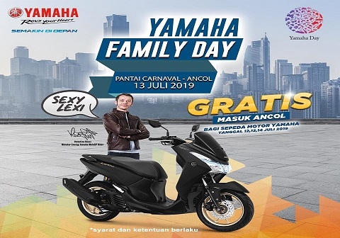 Yamaha Beri Kado Ulang Tahun Gratis Masuk Ancol
