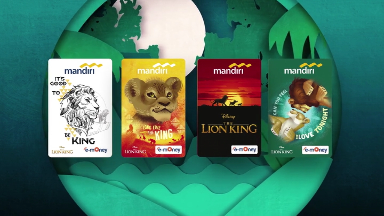 Bank Mandiri Terbitkan E-Money Edisi Khusus The Lion King