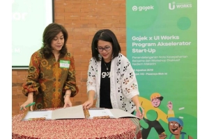 Gojek dan UI Works Bersatu Cetak Start-up Anak Bangsa
