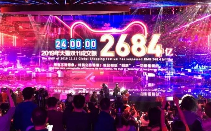 Wow, Transaksi Alibaba di Festival Belanja 11.11 Tembus Rp538 Triliun