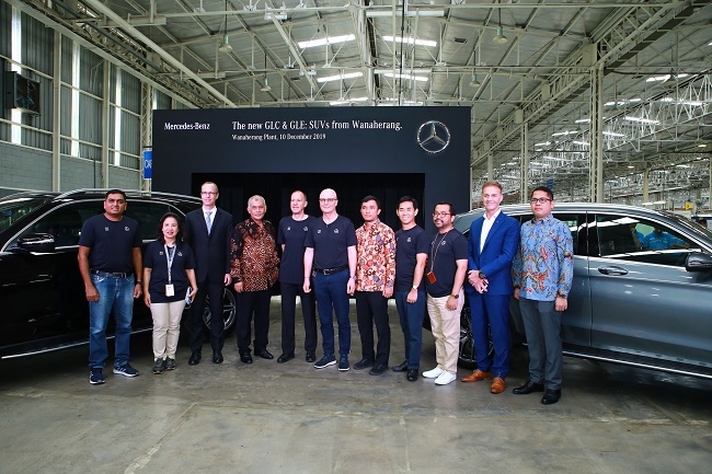 Intip Kecanggihannya, Mercedes-Benz New GLC dan New GLE Kini Dirakit Di Indonesia