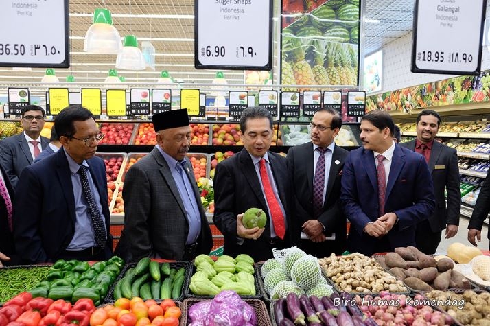 Dorong Ekspor Produk UMKM Indonesia ke Timur Tengah, Mendag Kunjungi Lulu Hypermarket Abu Dhabi