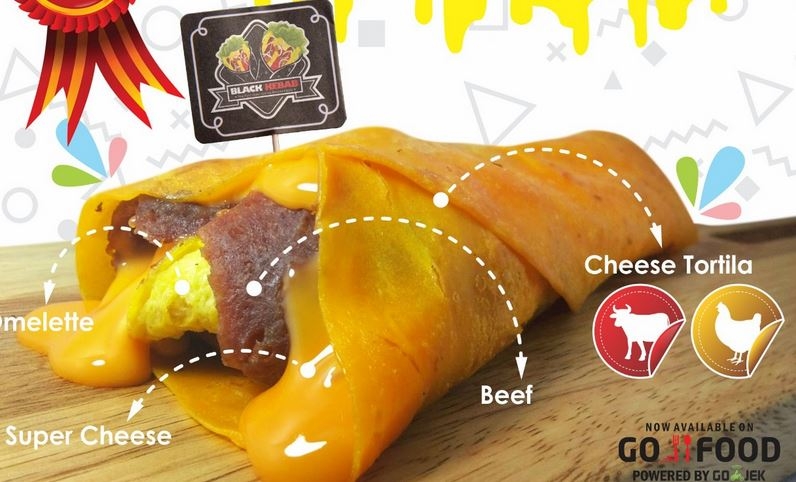 Pertama di Indonesia, Black Kebab Hadirkan Triple Cheese Untuk Penggemar Keju