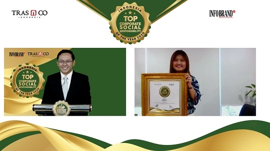 Jalankan Misi Kemanusiaan, Aice Group Sabet Penghargaan Indonesia Top Corporate Social Responsibility of the year 2020