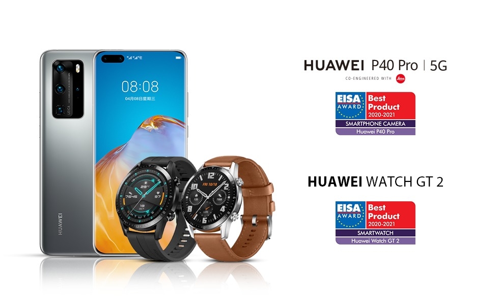 Huawei Raih Dua Penghargaan Award EISA, Best Smartphone Camera dan Best Smartwatch