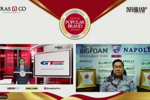 Napolly Raih Indonesia Digital Popular Brand Award 2020