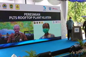 Inovasi Danone, Bikin PLTS Atap Terbesar di Jawa Tengah