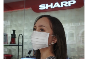 Dukung Aktifitas Masyarakat, Sharp Luncurkan Masker Kesehatan MA-9501
