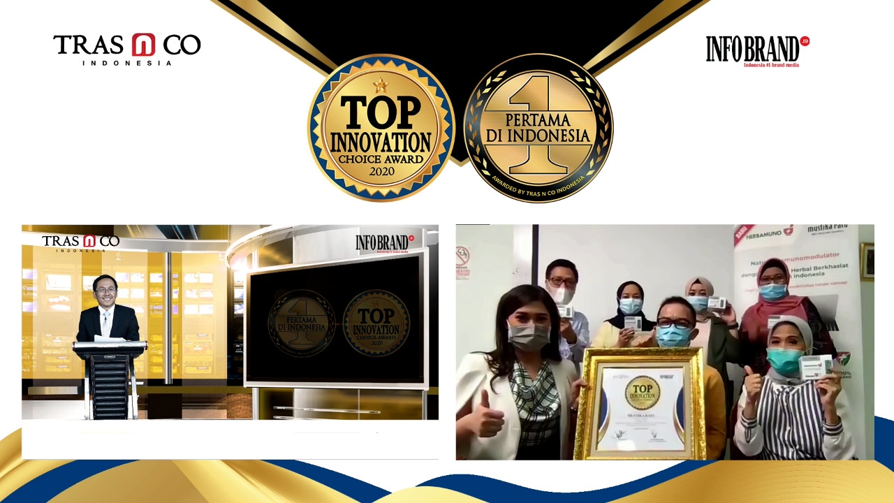 Mustika Ratu (MRAT) Raih Top Innovation Choice Award 2020