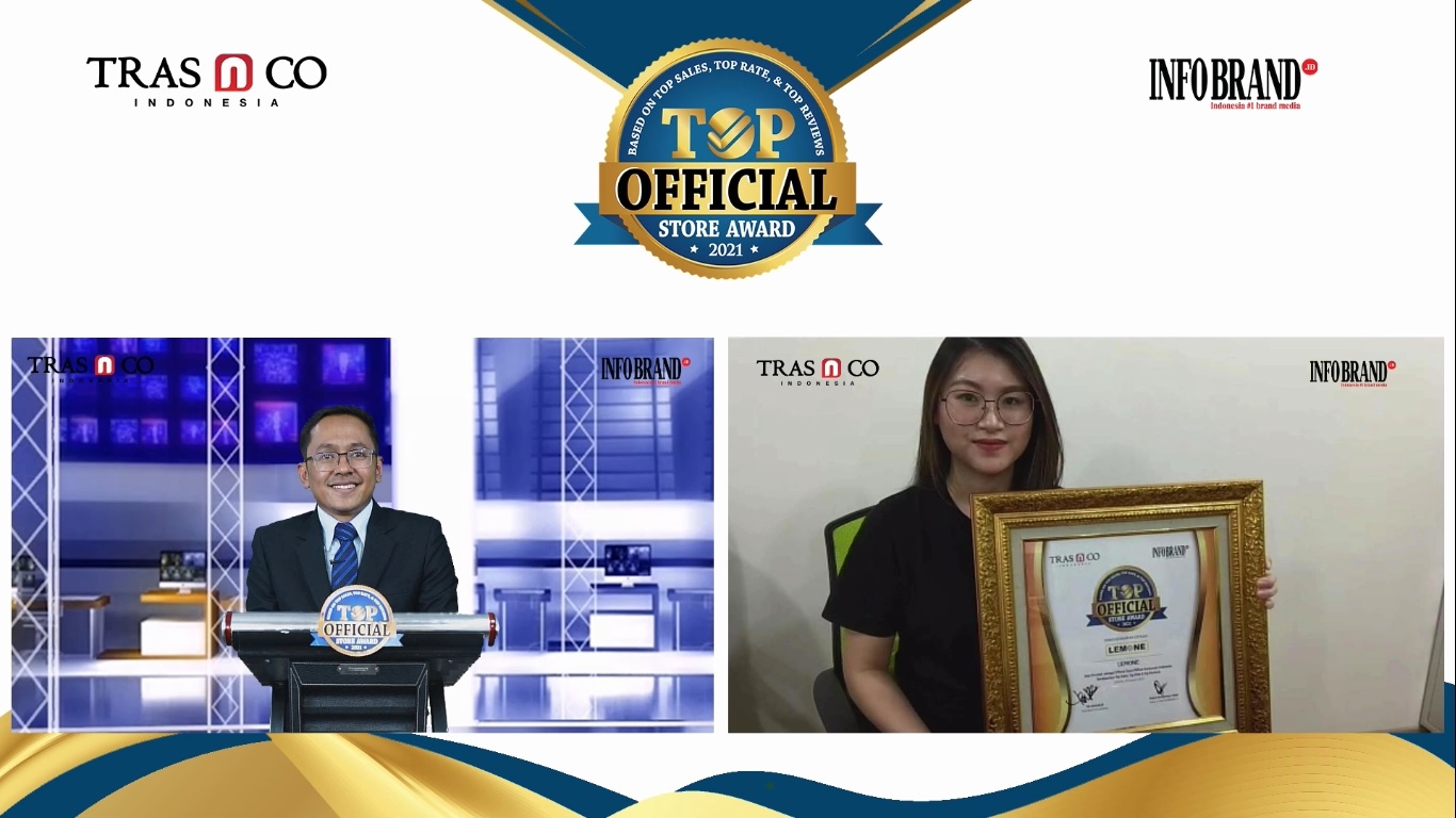 Toko Resminya Diikuti Lebih dari 97 Ribu Akun, Lemone Raih Top Official Store Award 2021