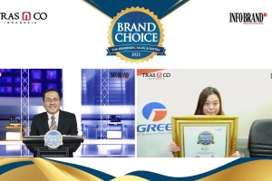 Duduki Peringkat Teratas, Gree Sabet Brand Choice Award 2021