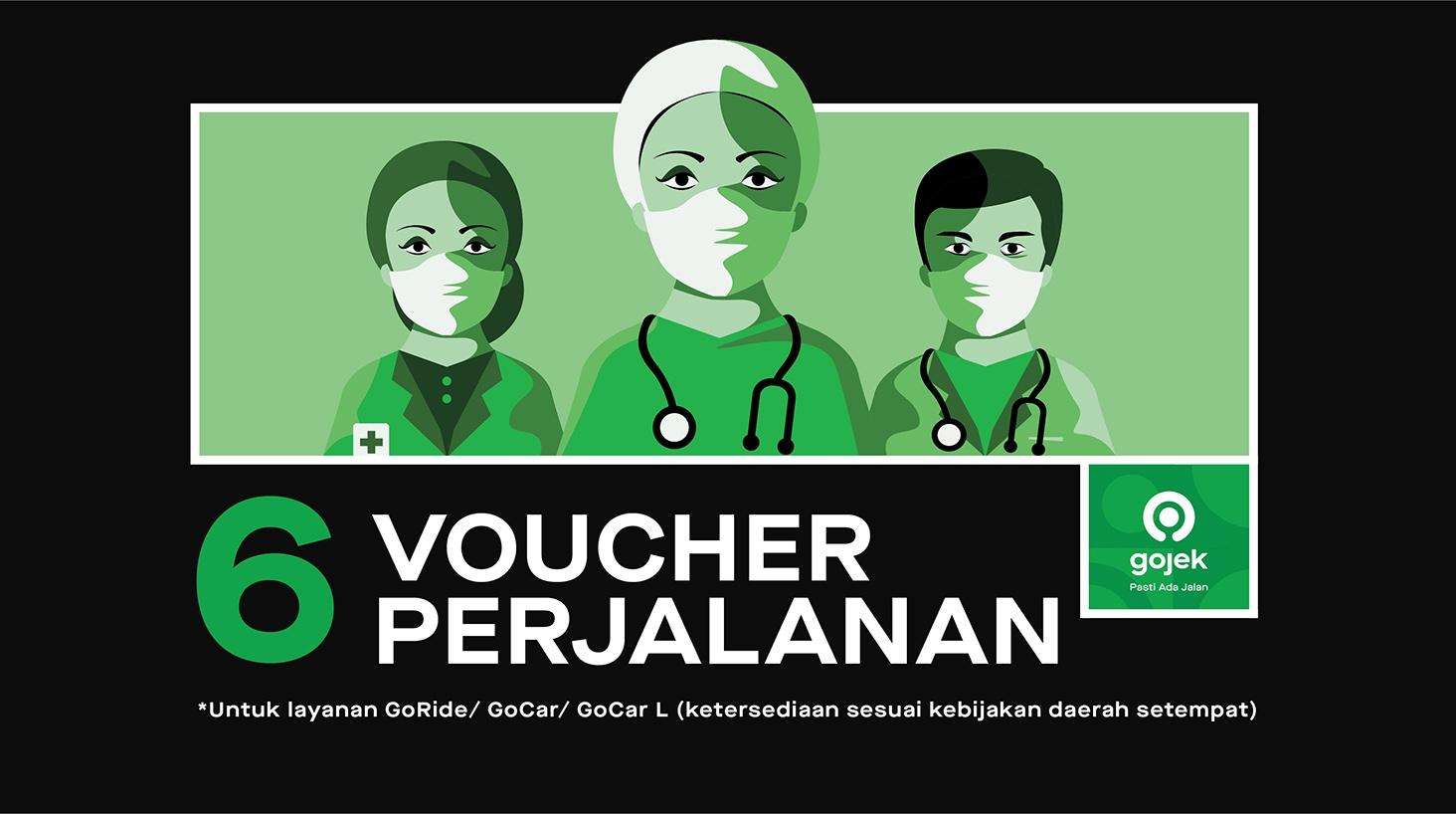 Hadirkan Paket Voucher untuk 50.000 Tenaga Kesehatan, Gojek : Kami Selalu Ada Bersama Pahlawan