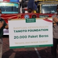 Tanoto Foundation Donasi 300 Ton Beras Premium ke Pulau Jawa