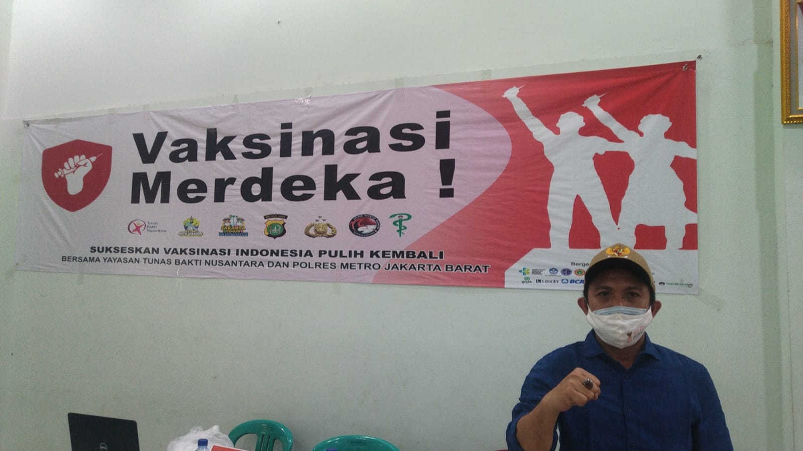 Ajak Polres JakBar, Yayasan Tunas Bakti Nusantara Hadirkan Vaksinasi Merdeka!