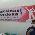 Ajak Polres JakBar, Yayasan Tunas Bakti Nusantara Hadirkan Vaksinasi Merdeka!