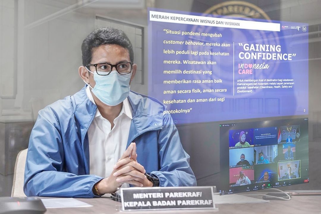 Dihantam Pandemi, Sandiaga Ajak Kampus Pulihkan Pariwisata dan Ekonomi Kreatif Indonesia