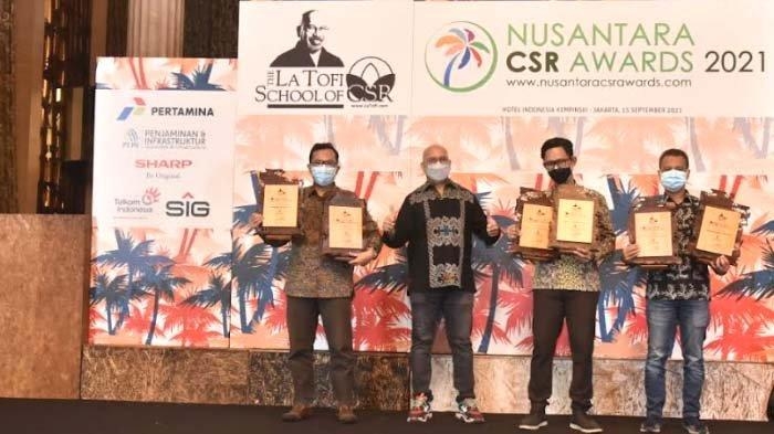 Sukses Berdayakan Masyarakat, PLN Sabet 6 Penghargaan Nusantara CSR Awards 2021