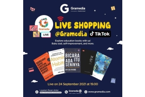 Kampanye Live Shopping Besar-besaran Gramedia Kini Hadir di Tiktok!