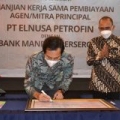 Elnusa Petrofin Gandeng Bank Mandiri Berikan Layanan Pembiayaan Agen
