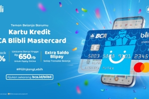 Pelanggan Dapat PilihYangLebih dengan Berbelanja Pakai Kartu Kredit BCA Blibli Mastercard