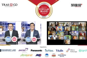Jajaran Brand Sabet Indonesia Digital Popular Brand Award 2021