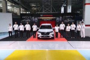 Honda Mulai Produksi Pertama All New Honda BR-V di Pabrik Honda di Indonesia