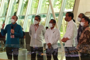Presiden Jokowi Tinjau Penerapan Smart City dan Green Building di BSD City
