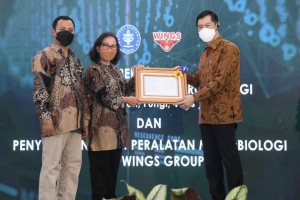 Pertama di Indonesia, Wings Group Indonesia Dukung Lahirnya Unit Laboratorium Mikrobiologi