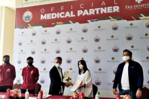 Dukung Pemain Persija Yang Cedera, Eka Hospital Resmi Jadi Official Medical Partner Klub