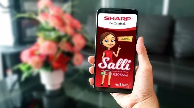 Sharp Kenalkan SALLI Asisten Virtual Siap Layani 24 Jam